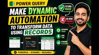Dynamic Power Query: Automate Transformations for New Columns & IF Logic