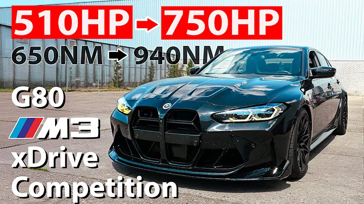 BMW M3 G80: 510HP to 750HP Stage 2 Tuning | 0-100 & 100-200 km/h Acceleration Upgrade