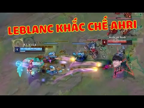 Video CHỦ TỊCH FAKER SỬ DỤNG LEBLANC ĐỂ KHẮC CHẾ AHRI ĐƯỜNG... - youtube