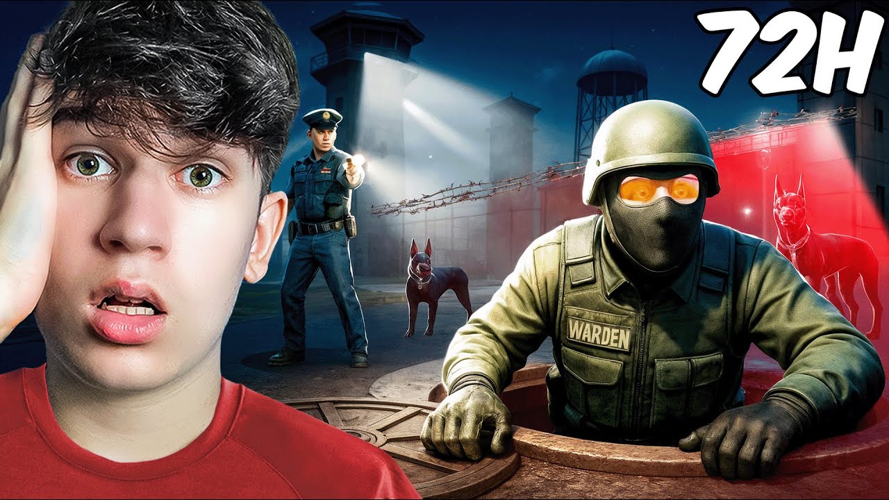 Spędziłem 72h jako FAKE STRAŻNIK WIĘZIENNY w GTA V!