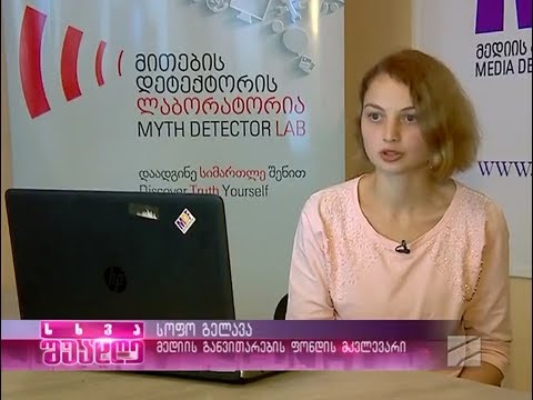 MDF-ის მკვლევარი სოფო გელავა რუსთავი 2-ის გადაცემა \"სხვა შუადღის\" სიუჟეტში