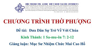 HTTL KINGSGROVE - Chương Trình Thờ Phượng Chúa - 27/07/2025