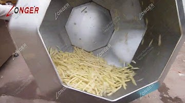 Octagonal Flavoring/Seasoning Machine For Snacks French Fries 200kg/h