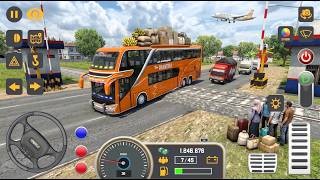 Bus Shantika Mengantar Penumpang Mudik | Locos Mobile Bus Simulator screenshot 2