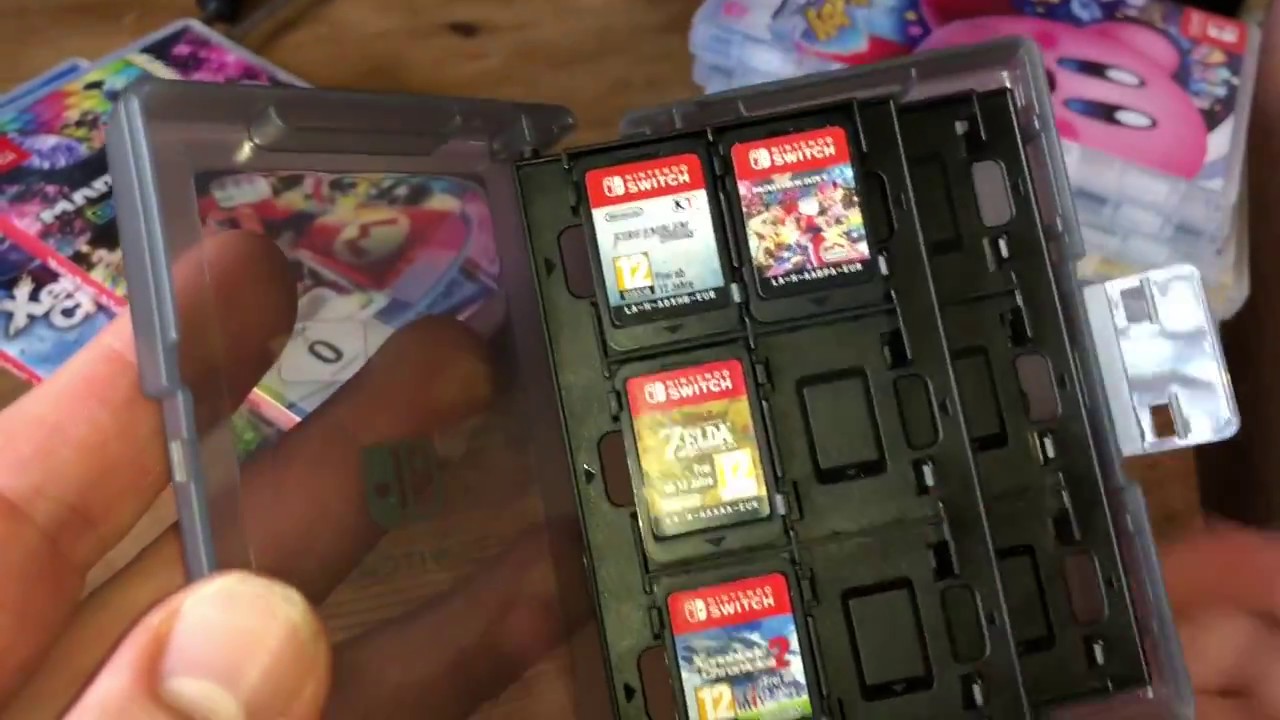 HORI Game Card Schutzhülle [Nintendo unboxing und Anleitung (unboxing and instructions) - YouTube
