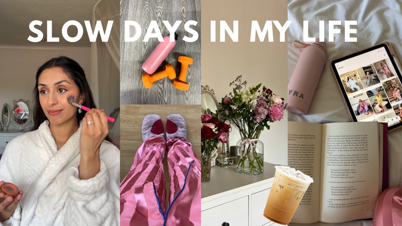 Vlog 🌸🧺 having a slow summer