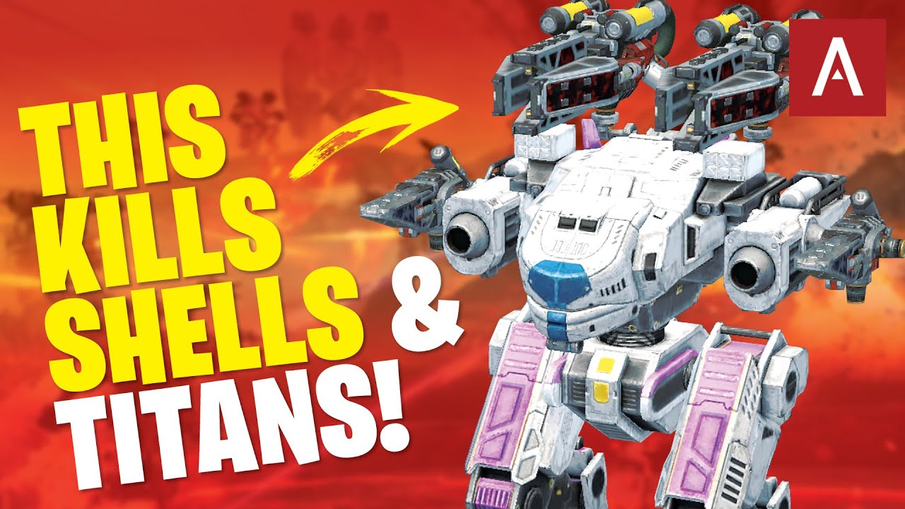 FIREBALL HAWK With New Weapons Incinerator & Scald - War Robots MK2 Gameplay WR