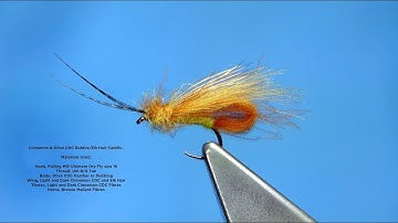 Tying a Cinnamon & Olive CDC/Elk Hair Caddis by Davie McPhail