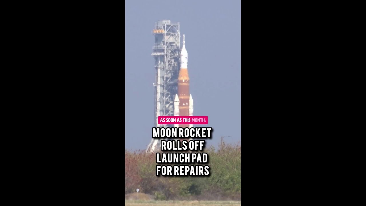 NASA rolls Artemis II moon rocket off the launch pad for more repairs