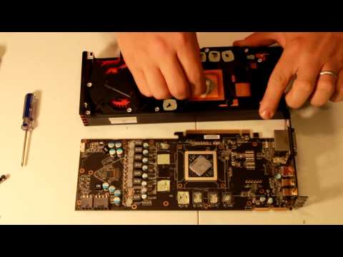 AMD Radeon HD 6970 Disasembly First Attempt