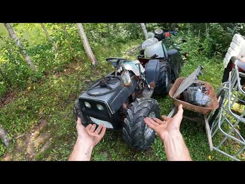 Burnout Car Build Ep 2 Towing The Car Out Of Its Grave Cleaning