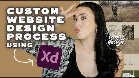 HOW TO DESIGN A WEBSITE ON ADOBE XD | Wine and Design