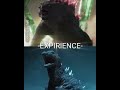 Evolved Godzilla(Supercharged) vs Godzilla(Final wars)#youtubeshorts #monsterverse#godzilla