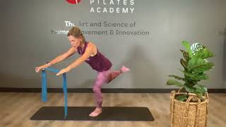 Theraband Pilates Class.