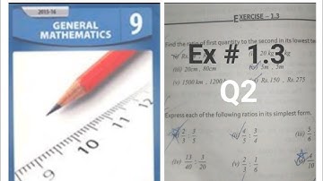 General Math Class 9 Chapter 1 Exercise 1.3 Question 2, 9th class math arts chapter 1 exercise 1.1