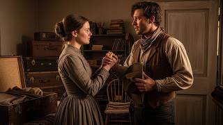 The Spinster Schoolteacher Was Packing To Leave Town, The Shy Cowboy Finally Found His Courage