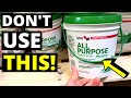 DON'T USE DRYWALL BUCKET MUD!! Use this instead...(Quick Setting Joint Compound / "Hot Mud")