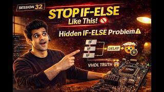 32 ~ Why If-Else in VHDL, is Slowing Down Your Circuit Think Again before using If-Else | Easy Trap