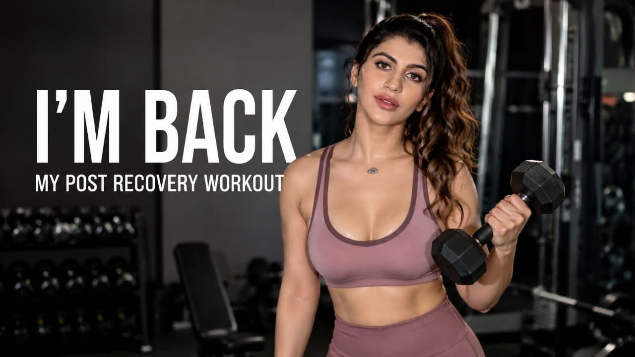 Train With Me Ft. Yashika Part 2 | (Post-Recovery Abs, Arms & Legs)