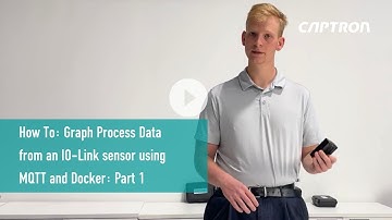 Sensor Data Visualization | MQTT | Docker | IO-Link - PART 1