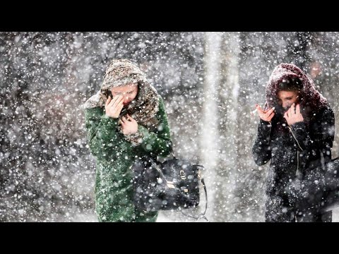 Челябинскую область и Хабаровский край замело снегом