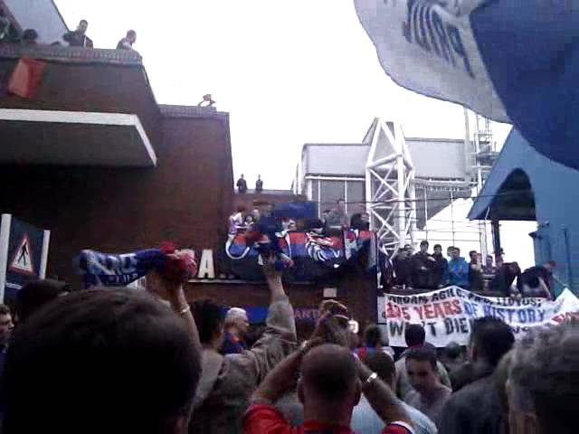 Crystal Palace FC Fans protest, Selhurt Park 1st June 2010