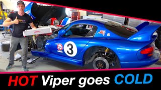 My V10 psycho HOT track car build gets cooled- Viper GTS and PWR