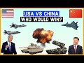 USA VS CHINA Military Power Comparisons 2020.