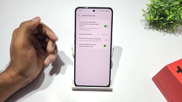Fix call answer/end call settings in oneplus 11 5g | oneplus 11r me vibration kaise call pe lagaye