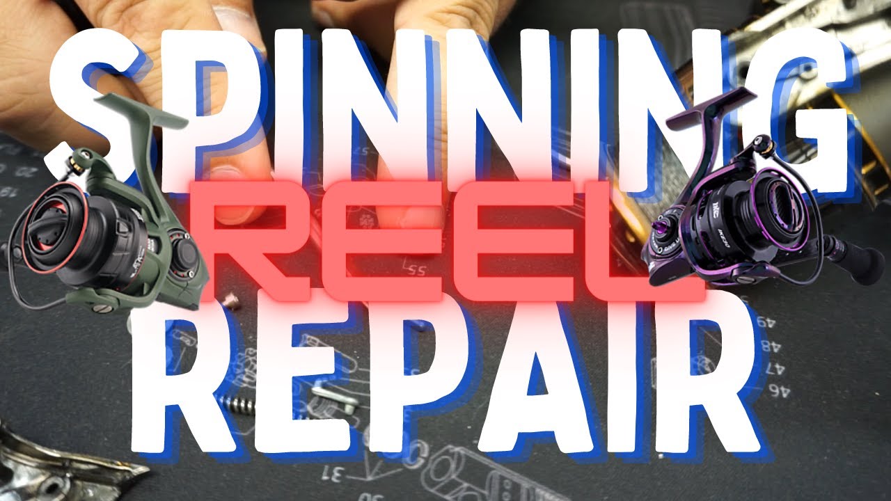 How to Fix a Broken Fishing Reel Spinning Reel Bail Repair YouTube