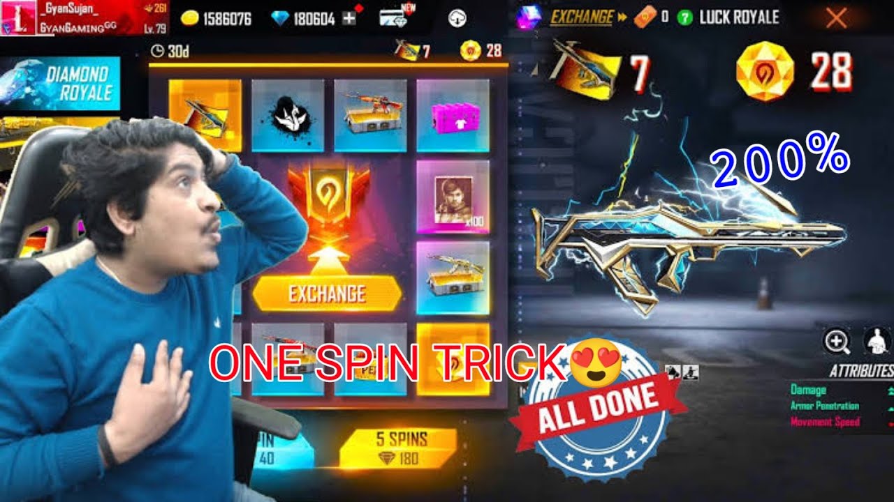 ONE SPIN TRICK🔥 Groza Incubator Return| Got Groza Skin | Free Fire New Event|ff new event
