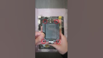 How to install a CPU socket cover on a Motherboard