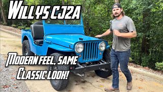 Top 3 Mods for 1946 CJ2A! Disc Brake Conversion, 2 Barrell Carburetor, Oversized Tires