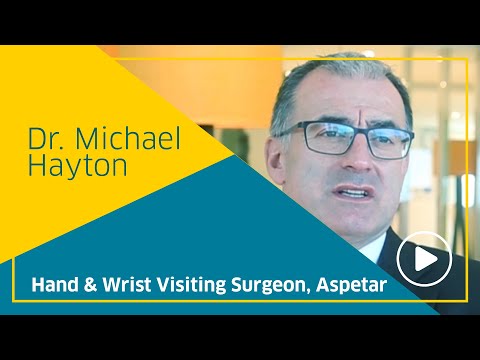 Dr Michael Hayton - Most common types of hand & wrist injuries
