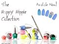 Marble nail art with freehand flower design: Happy Hippie Color Collection S.S 2015