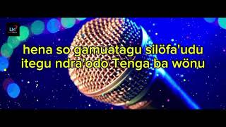Karaoke Lagu Nias Pop Dut// Tenga Sinduhu Ninagu//@parisloimusic
