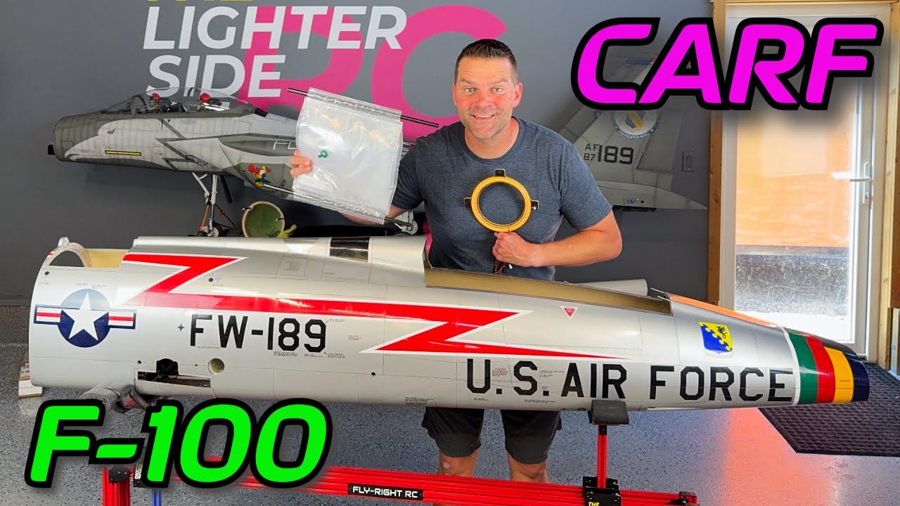 Master Guide: F100 Fuel Bag and Afterburner Setup CARF Models RC JET