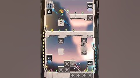 Lemmings. World 14 - Asteroid. Level W 73-4. Walkthrough.