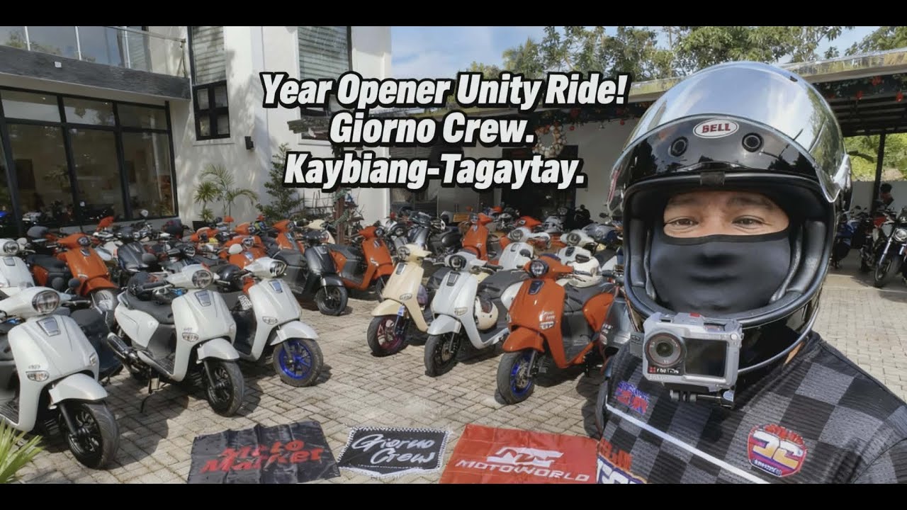 GIORNO CREW UNITY RIDE (KAYBIANG - TAGAYTAY)