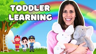 Learn Parts and Features For Toddlers - Fun Toddler Learning Video - Imaginative Play Tor Toddlers