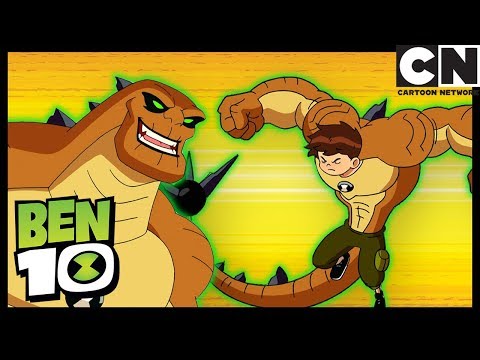 Бен 10 на русском | лучшие моменты Гумангозавра | Cartoon Network