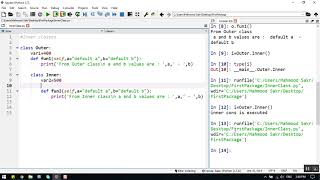 Python - OOP - Inner class in details