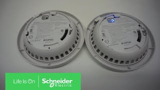 How to Interconnect a Smoke Alarm 755LPSMA4 | Schneider Electric Support