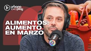 Fuerte aumento de los precios de los alimentos empuja la inflación de marzo #DeAcáEnMás