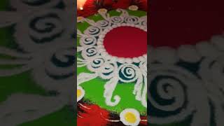 Diwali rangoli | rangoli design | दिवाळी रांगोळी short shortsvideo youtubeshorts viral rangoli