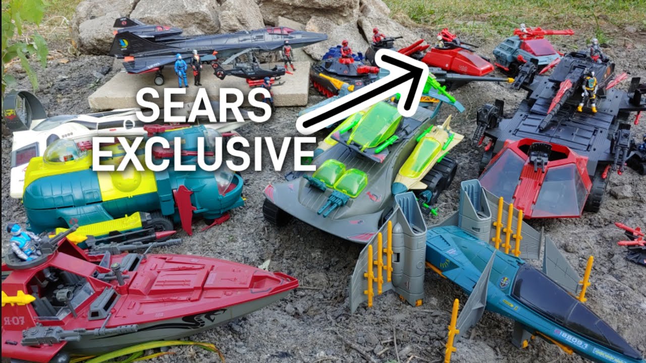 Ranking & Reviewing VINTAGE COBRA Vehicles |  from my G.I. Joe COLLECTION 