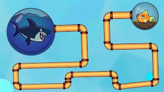 Fish Rescue / Save the fish pull the pin game / Satisfying mobile updated games screenshot 3