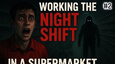 WORKING THE NIGHT SHIFT IN A SUPERMARKET GONE WRONG#technogamerz 😱