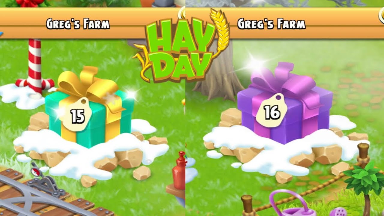 Hay Day Greg's Holiday Calendar Boxes 15 & 16!🎁