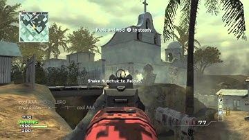 MW3Wii - MP5 MOAB & MP5 Statistics